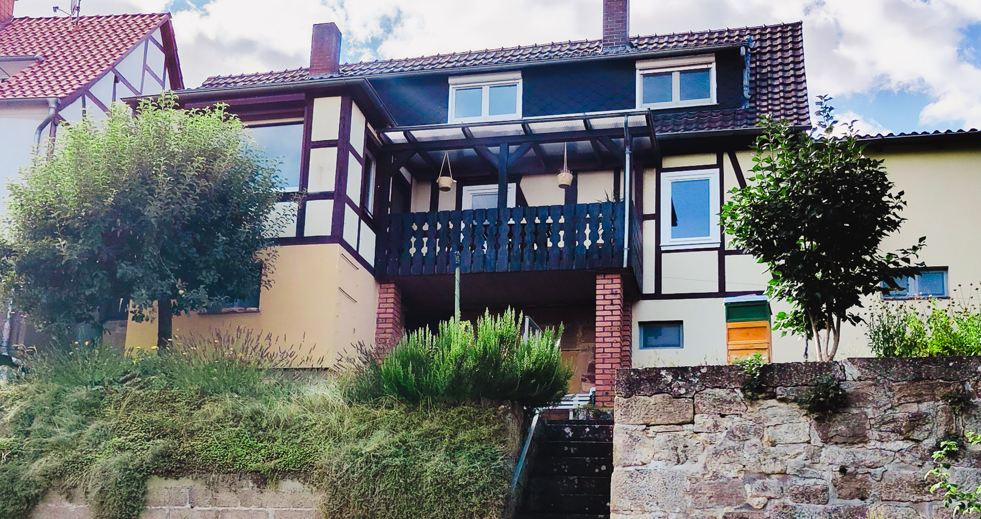 Landblick Ferienwohnung Landau bei Bad Arolsen-14